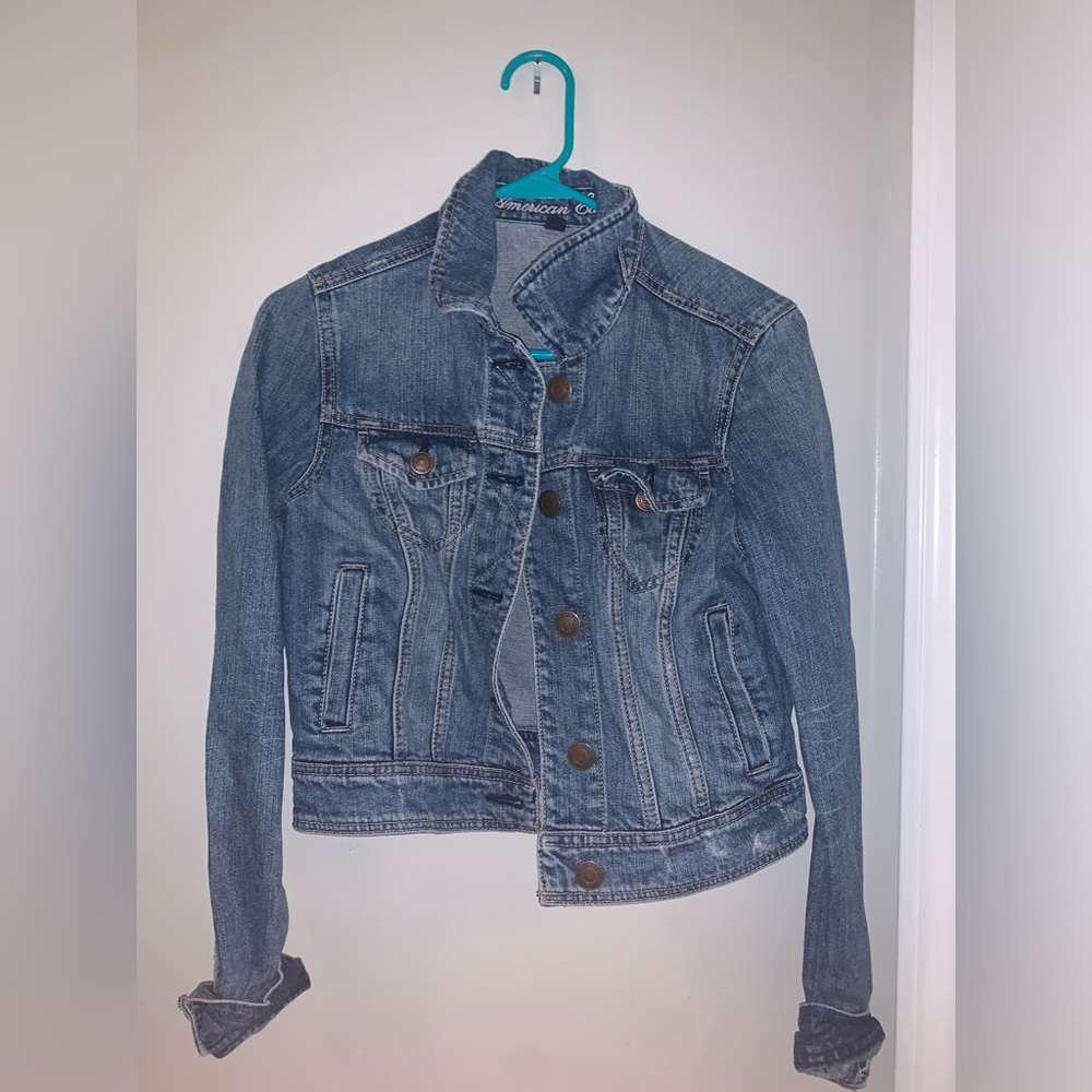 American Eagle Denim Jean Jacket - Small Petite